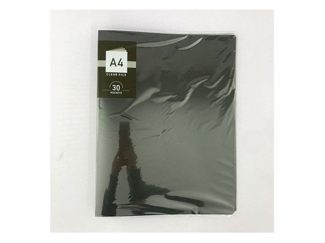 キャンドゥのA4クリアファイル 30ポケット(110円)の商品画像