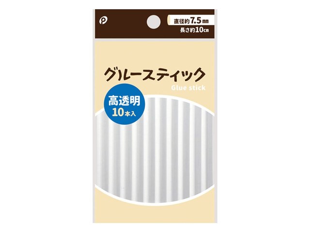 キャンドゥの高透明グルースティック 10P（110円）の商品画像