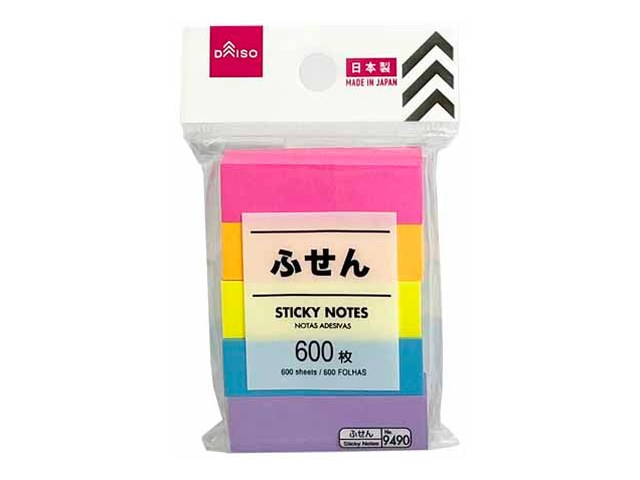 ダイソーのふせん（600枚）（110円）の商品画像
