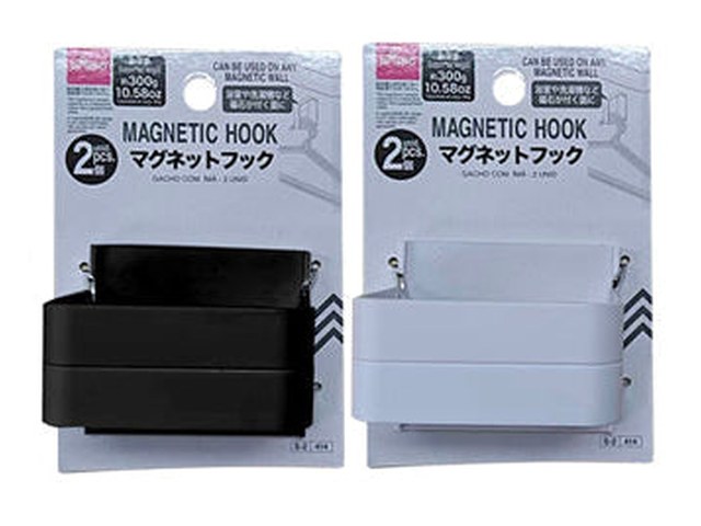 ダイソーのマグネットフック 2P（110円）の商品画像