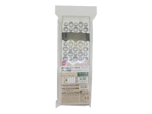 ダイソーの折り畳みレジャーマット アルミ蒸着(220円)の商品画像