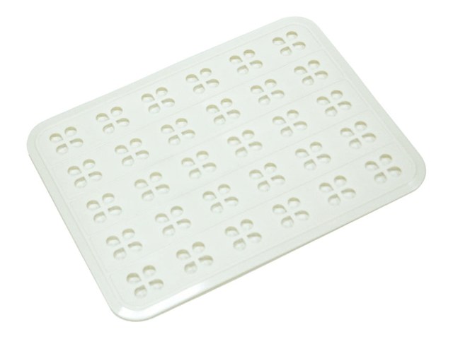 ダイソーの流しスノコ ホワイト（110円）の商品画像
