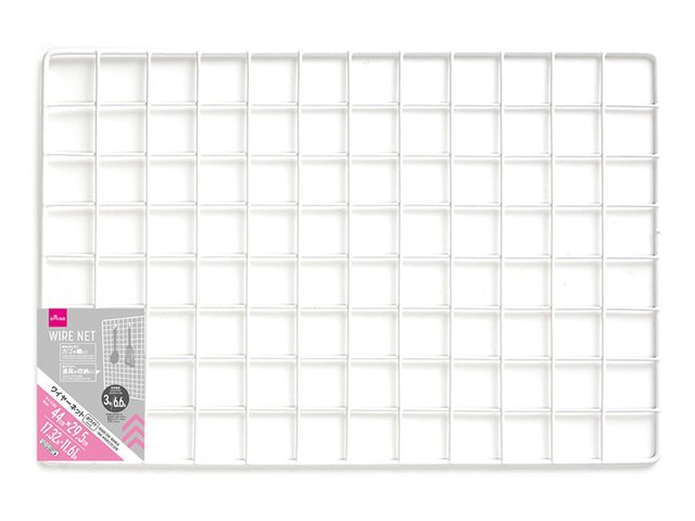 ダイソーのワイヤーネット ホワイト 44×29.5cm(110円)の商品画像