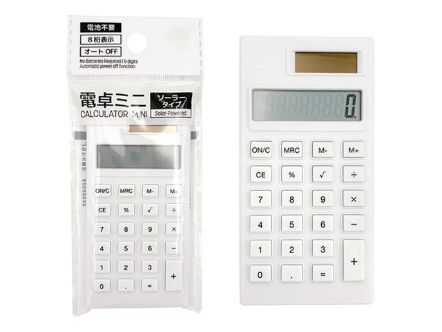ワッツの電卓ミニ(110円)の商品画像