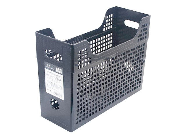 ワッツのメッシュファイルボックス A4(330円)の商品画像