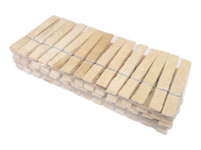 ワッツのウッドピンチ 28P M（110円）の商品画像