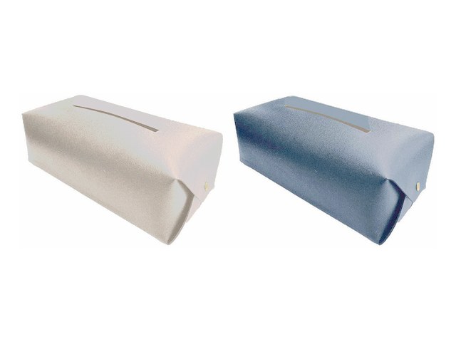 ワッツの合皮ティッシュボックスカバー（440円）の商品画像
